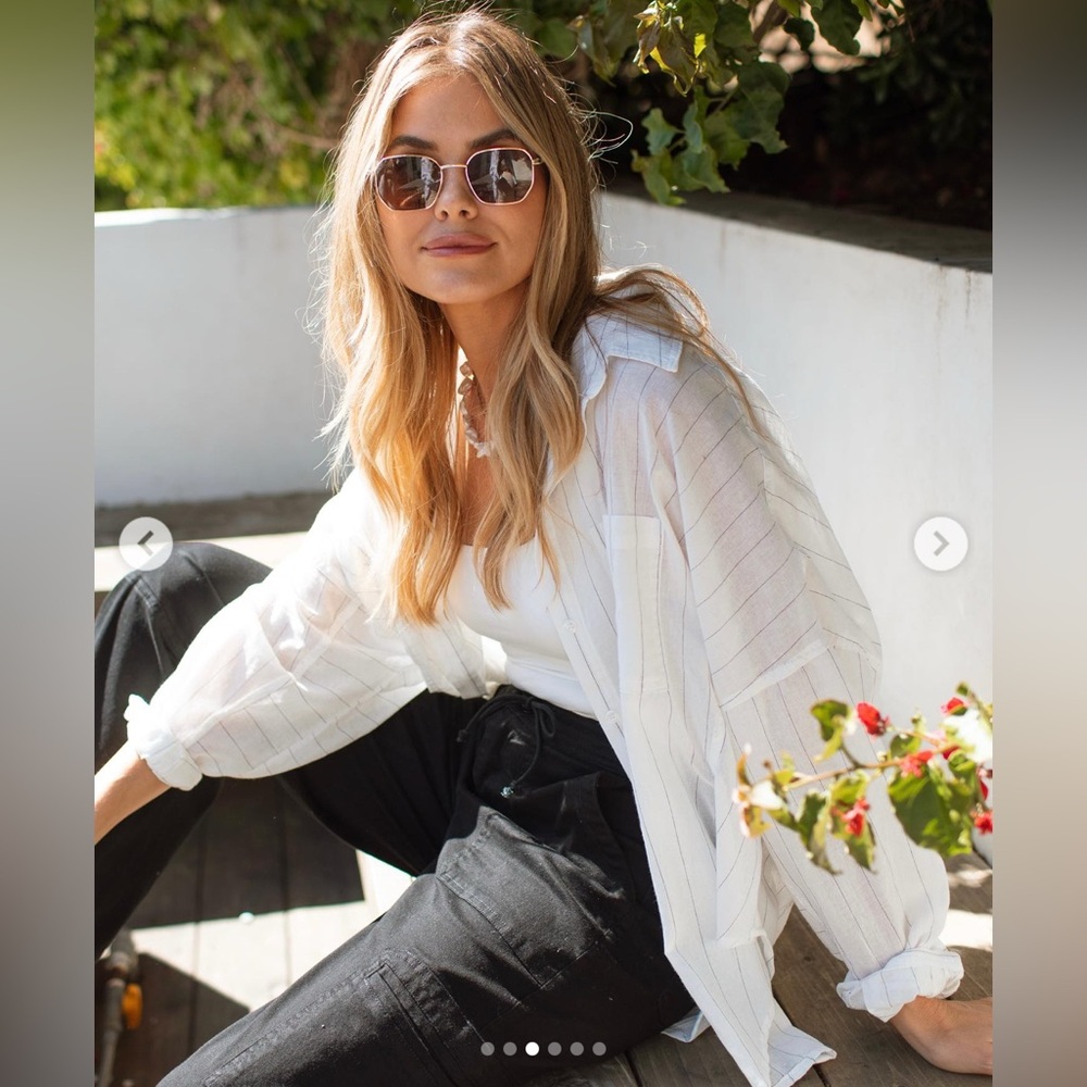 Carly Jean Los Angeles Haley Button Down